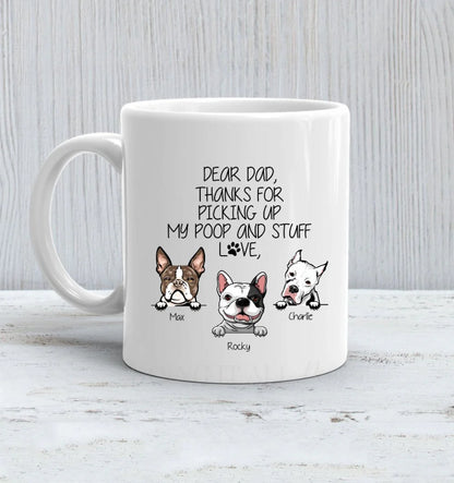 Personlig Mugg - Hundpappa
