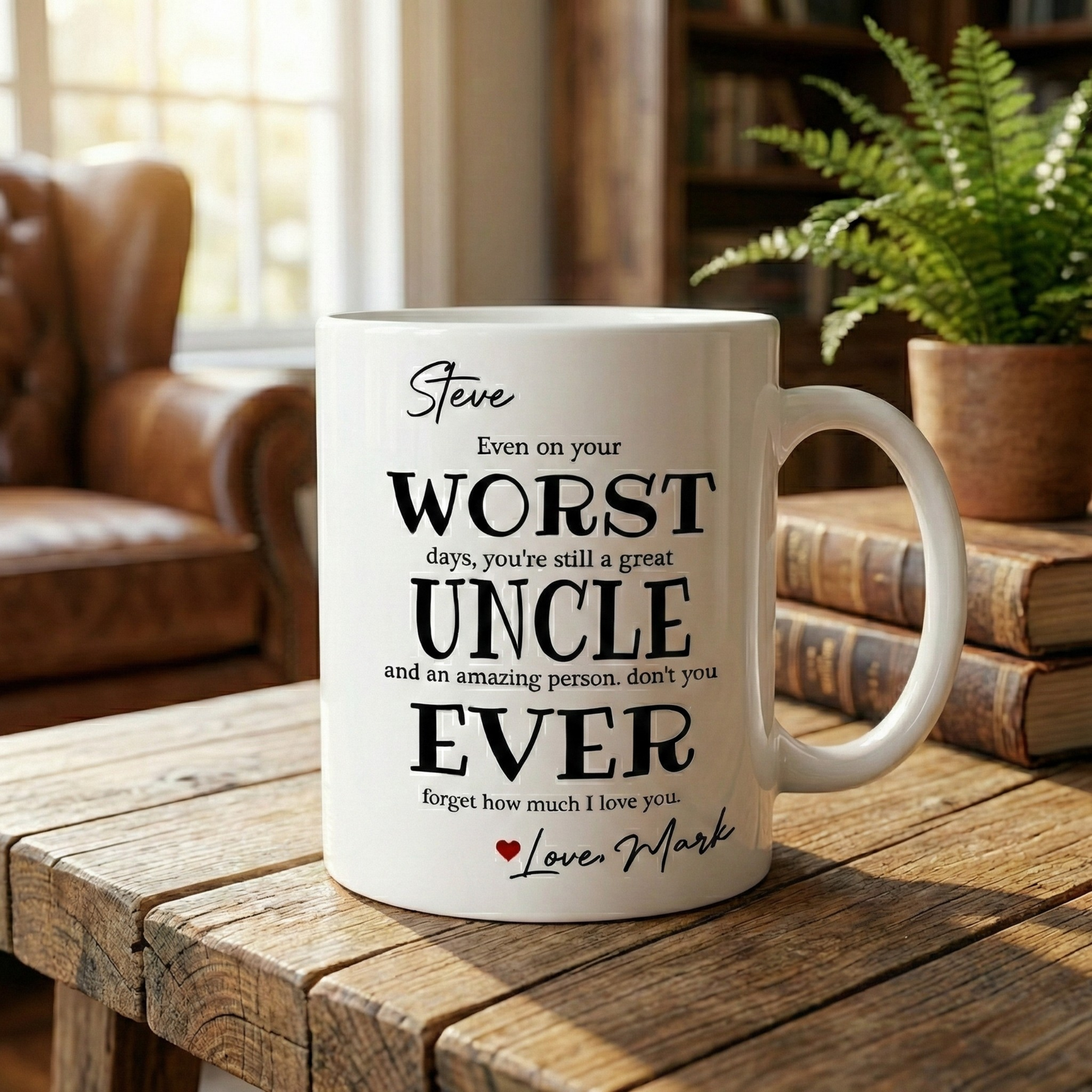 Personlig Mugg - Rolig present till familjen
