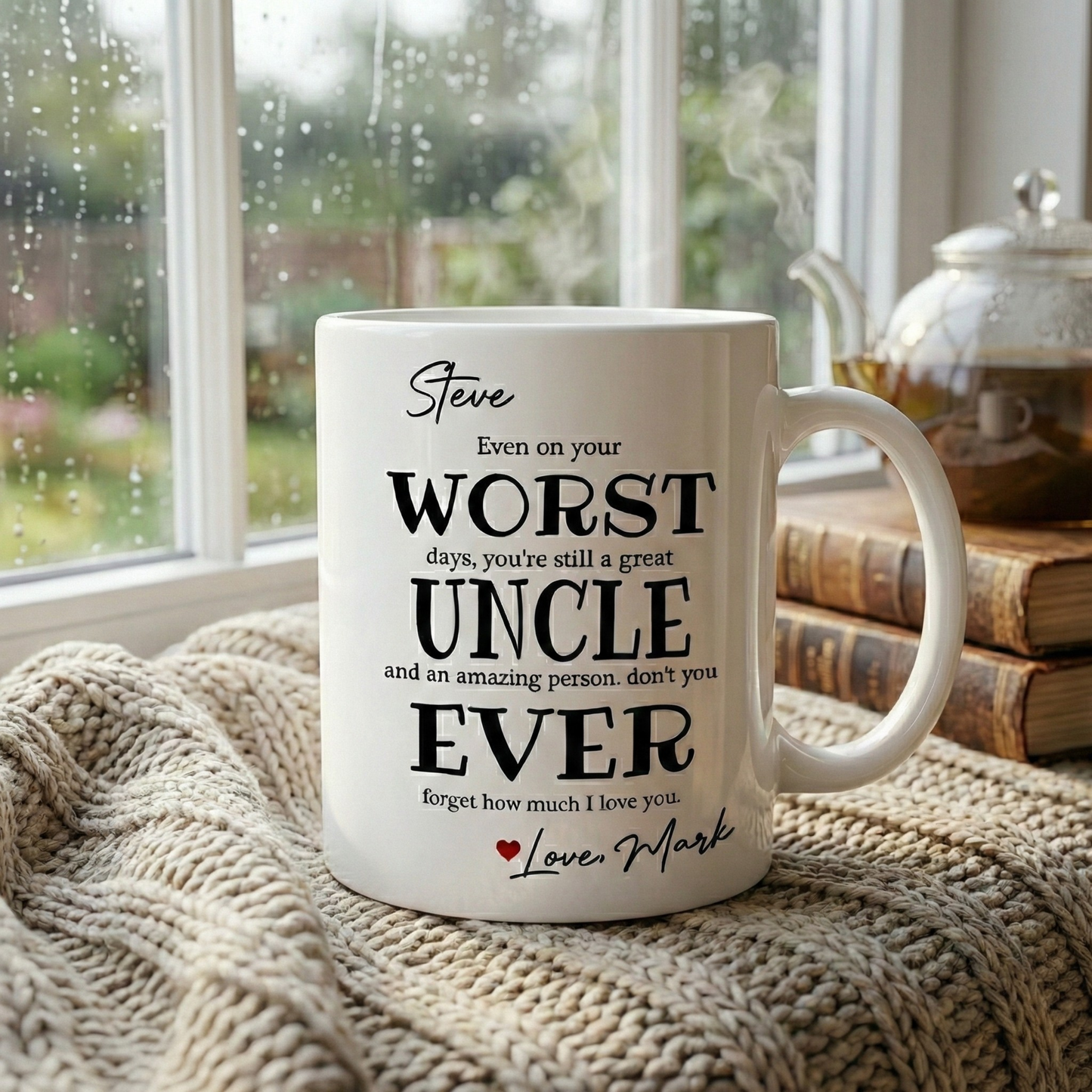 Personlig Mugg - Rolig present till familjen