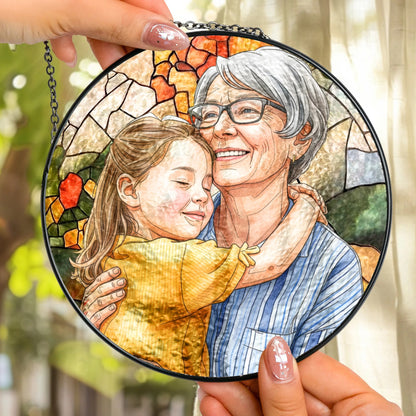 Personlig Solfångare - Familjegåva (Mors dag-idé)