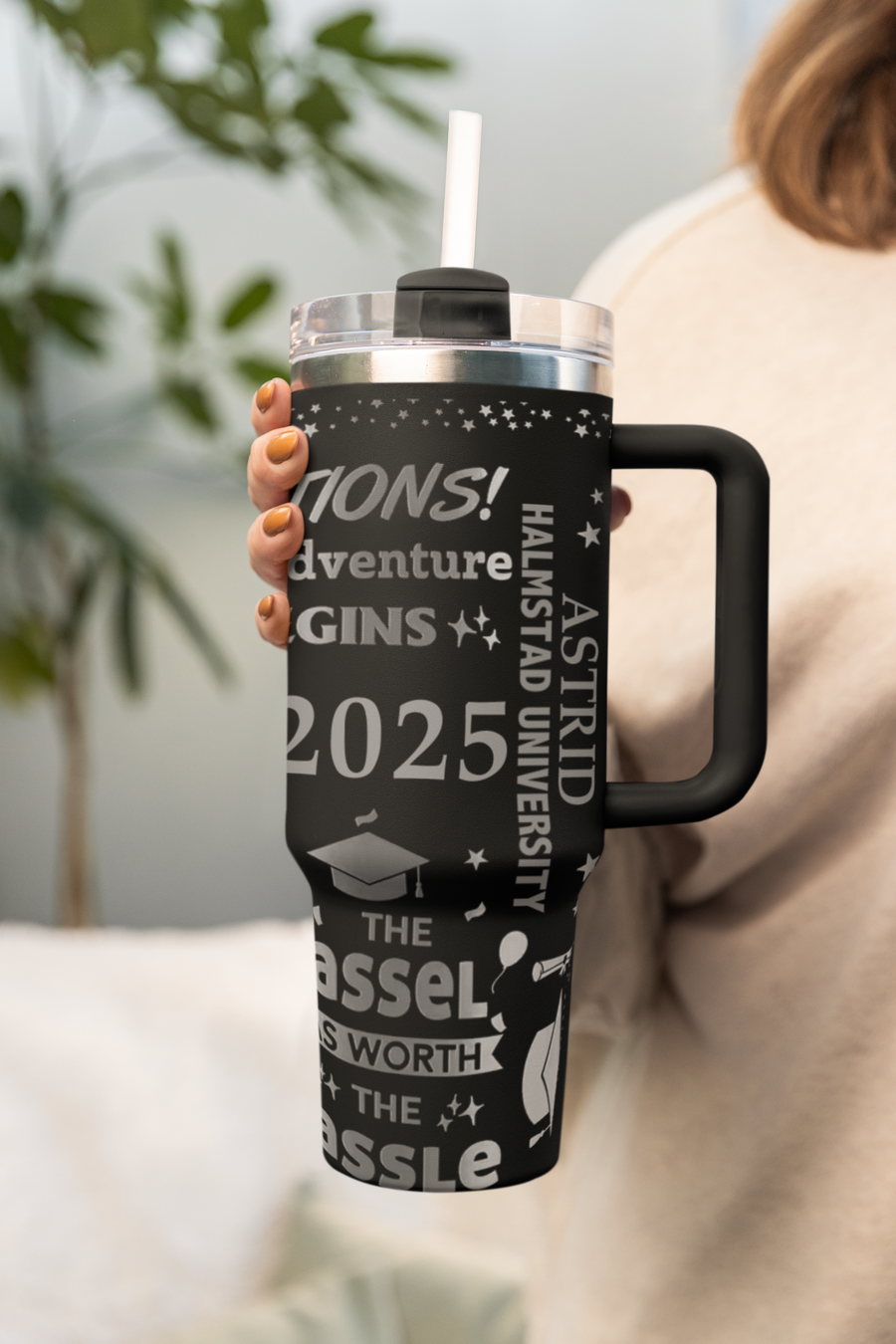 Personalisierter Thermobecher – Abschlussgeschenk