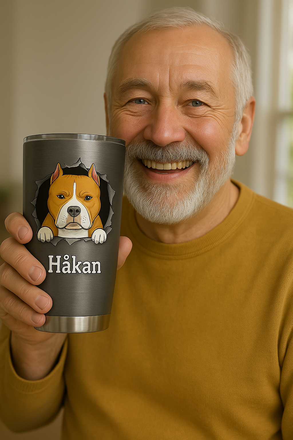 Personlig Termosmugg - Hundälskare