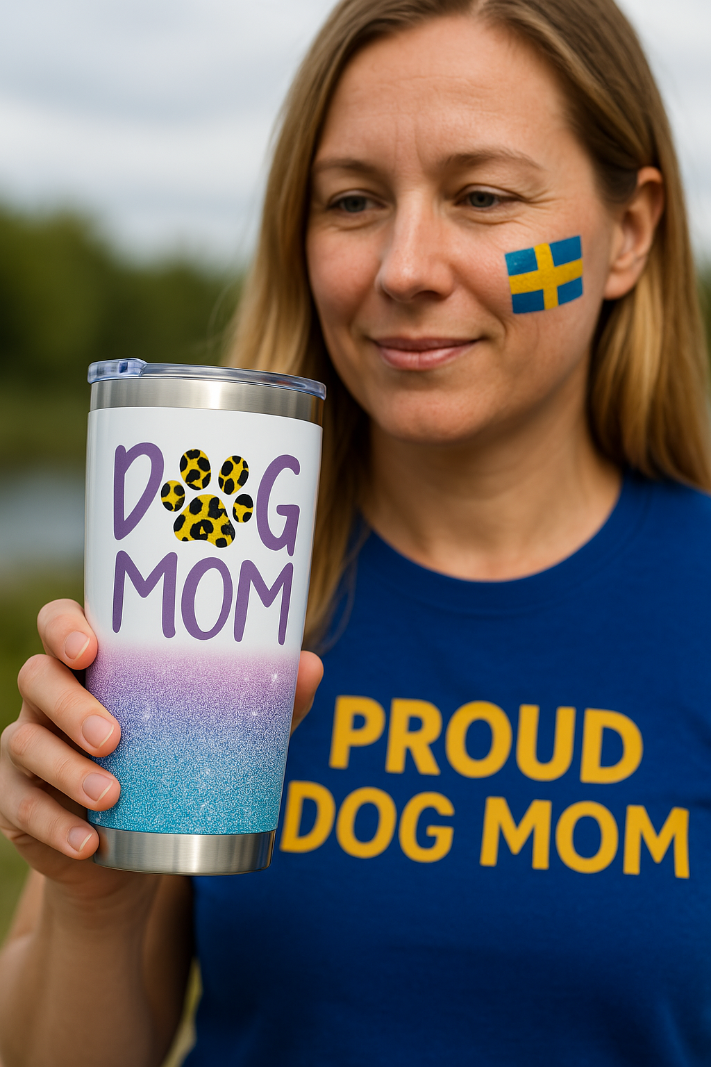 Personlig termokrus – Dog Mom