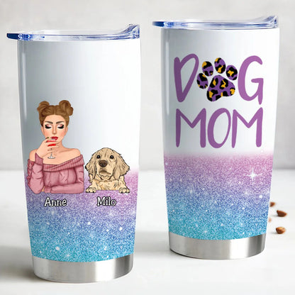 Personalisierter Thermobecher – Dog Mom