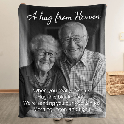Personalisierte Decke – Eine Umarmung vom Himmel