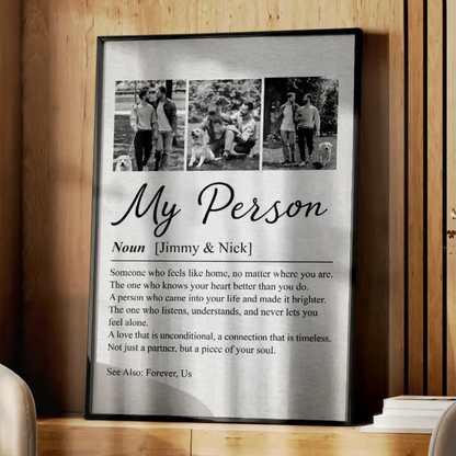 Personlig fotoposter - Parfoto