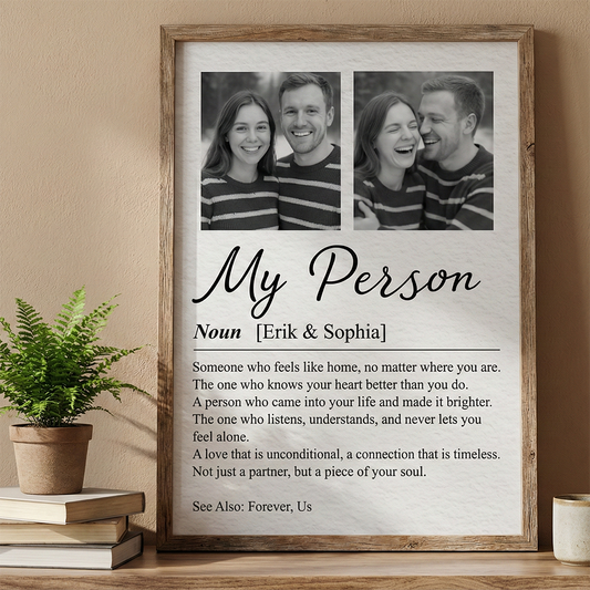 Personlig fotoposter - Parfoto