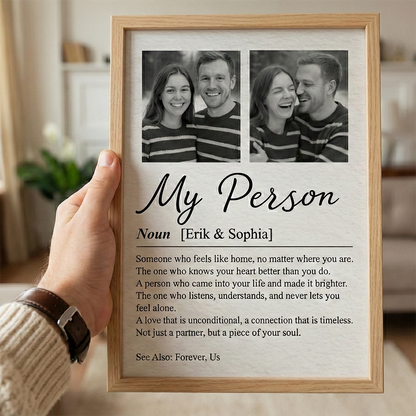 Personlig fotoposter - Parfoto