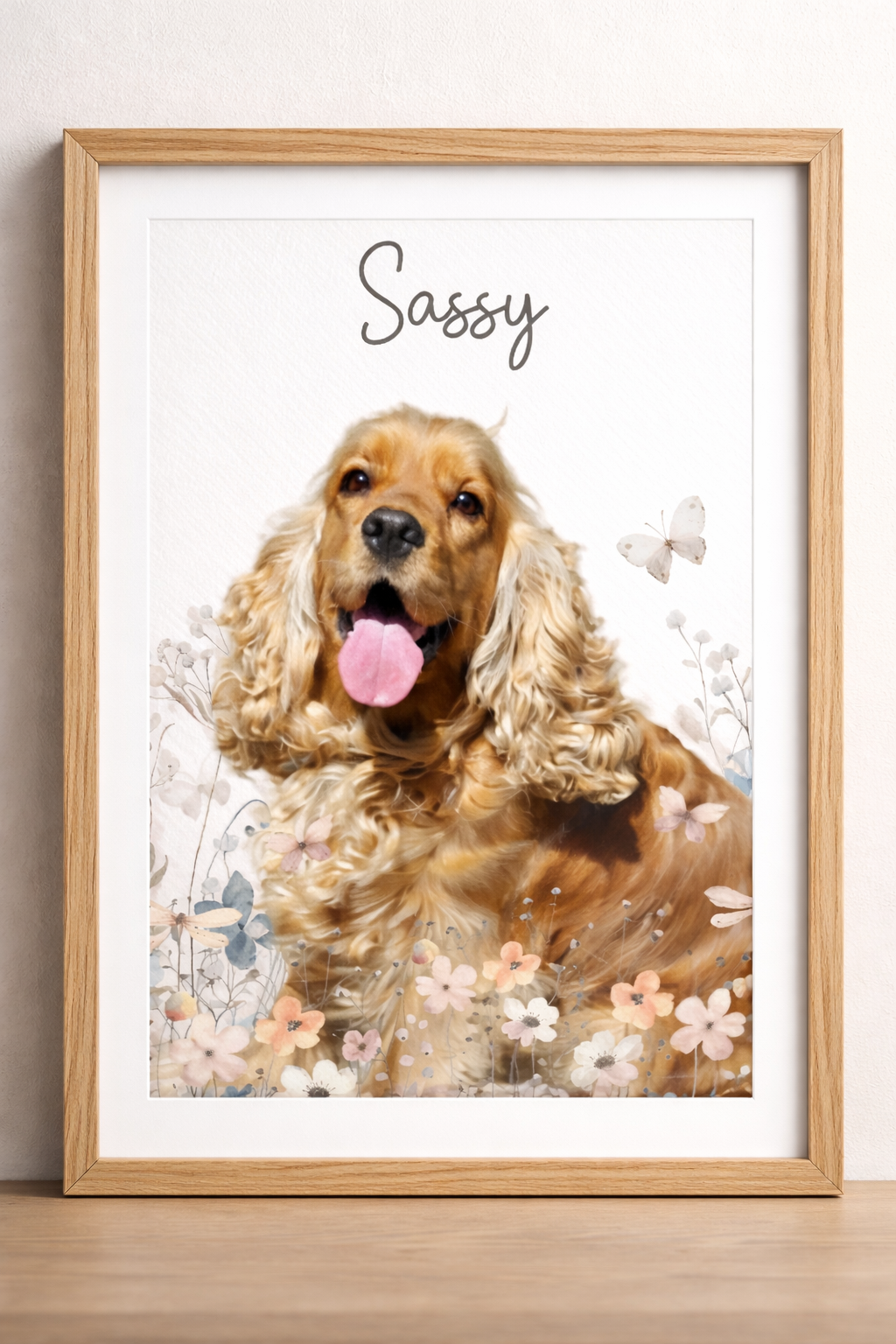Personalisiertes Fotoposter – Geschenk für Tierliebhaber