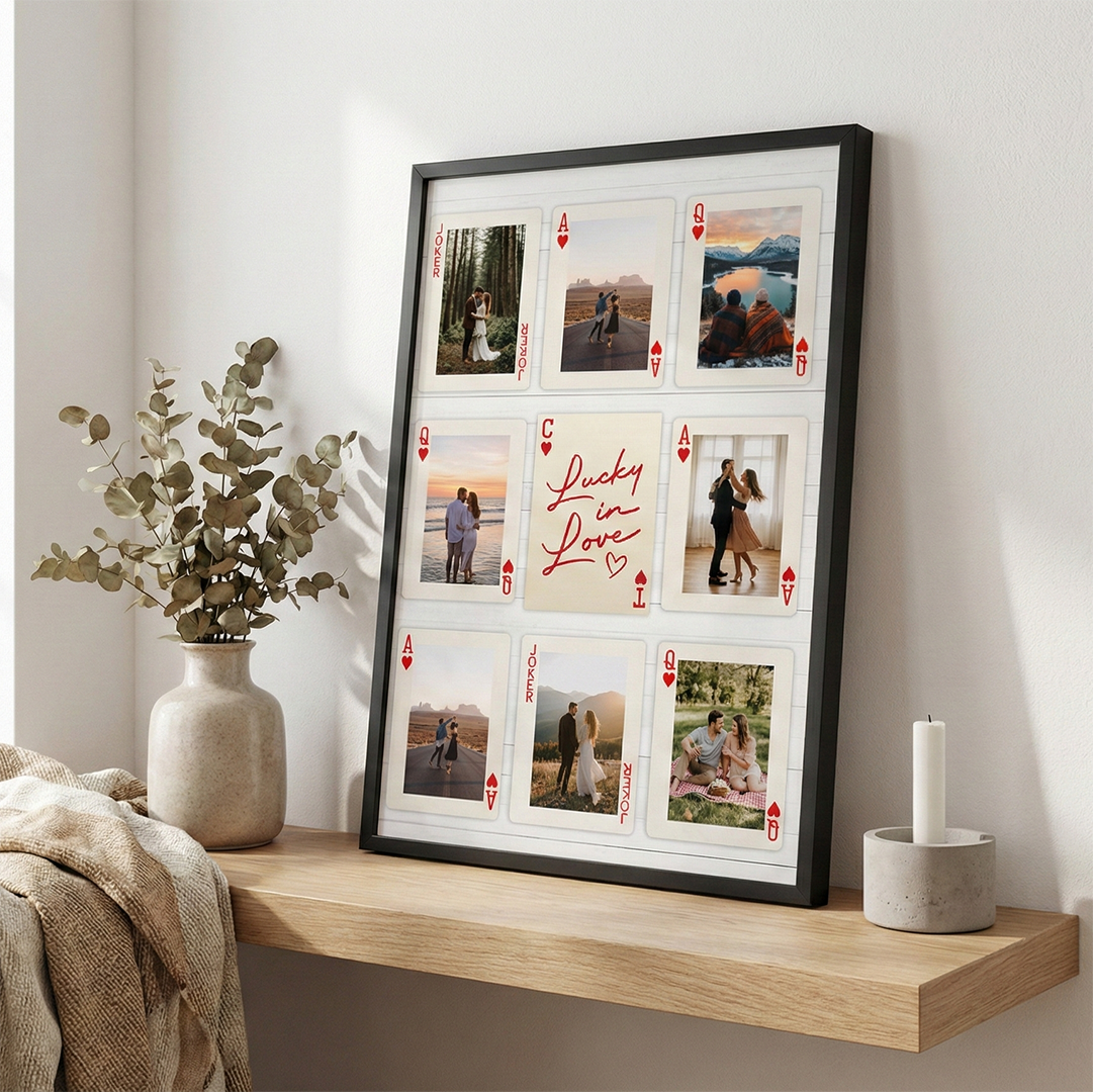 Personalisiertes Fotoposter – Romantisches Foto