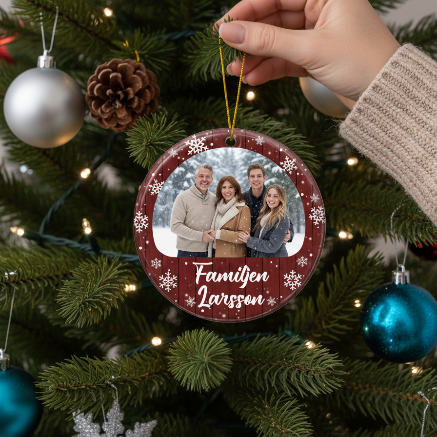 Personligt Julpynt - Foto