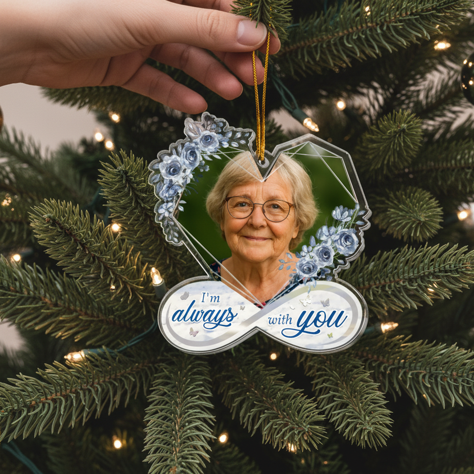 Personligt Julpynt - Jag finns alltid här