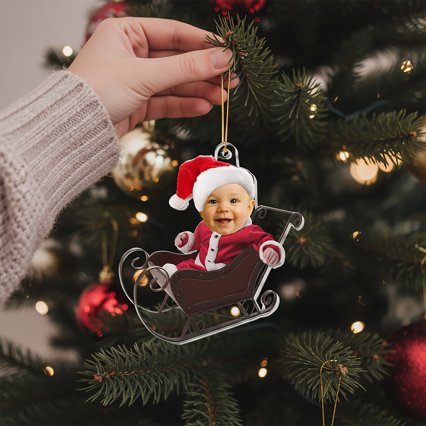 Personalisierte Weihnachtsdeko – Mini-Wichtel mit Foto