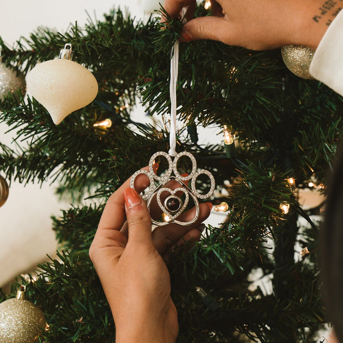 Personlig julepynt – Pote med foto