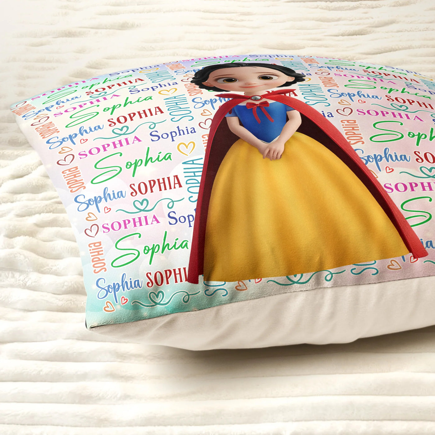 Personalisierter Kissenbezug – Prinzessin