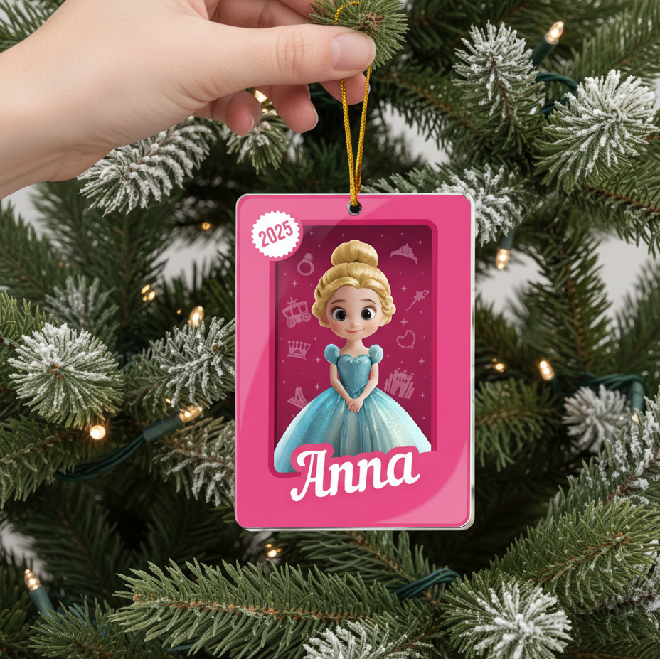 Personalisierte Weihnachtsdeko – Geschenk für die Tochter