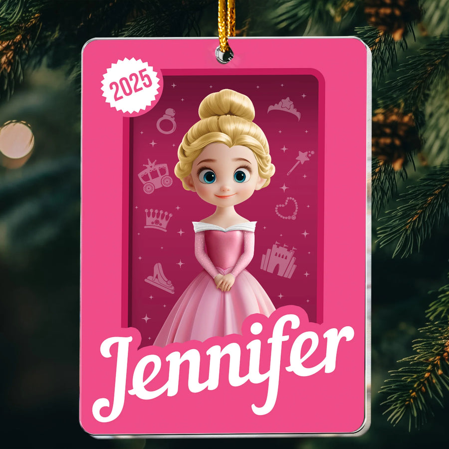 Personalisierte Weihnachtsdeko – Geschenk für die Tochter
