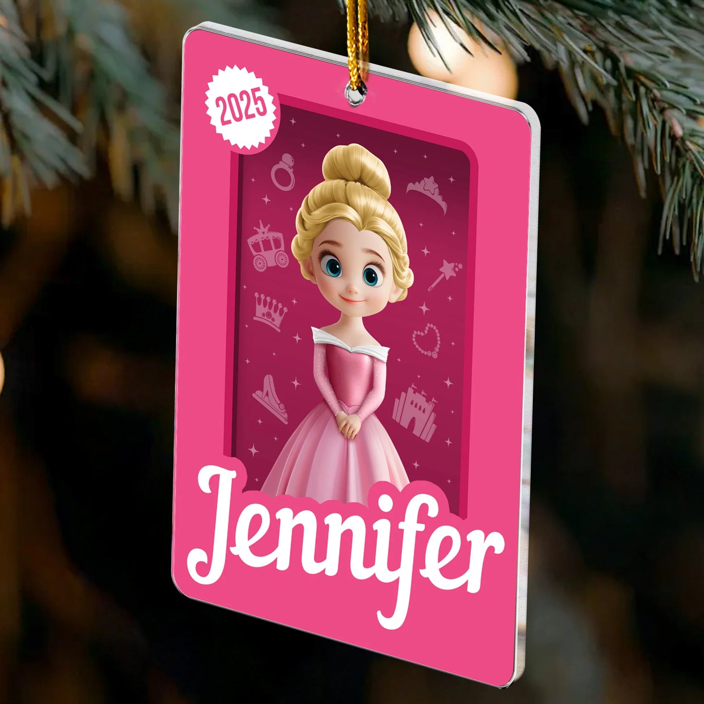 Personligt Julpynt - Gåva till dotter