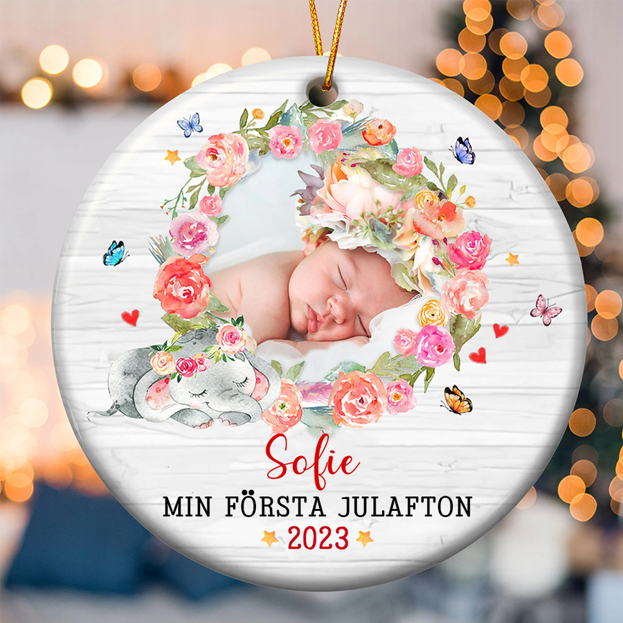 Personalisierte Weihnachtsdeko – Wunderbares Kind