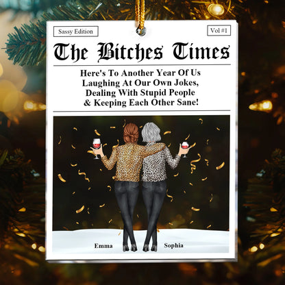 Personalisierter Weihnachtsschmuck – Die B*tches Times