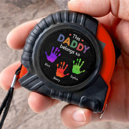Personalisiertes Maßband (5 m) – Dieses gehört Papa