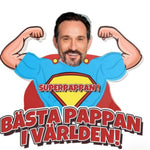 Personlig Nyckelring - SUPERPAPPAN!