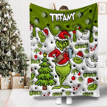 Personalisierte Decke – Lustiges Weihnachtsgeschenk