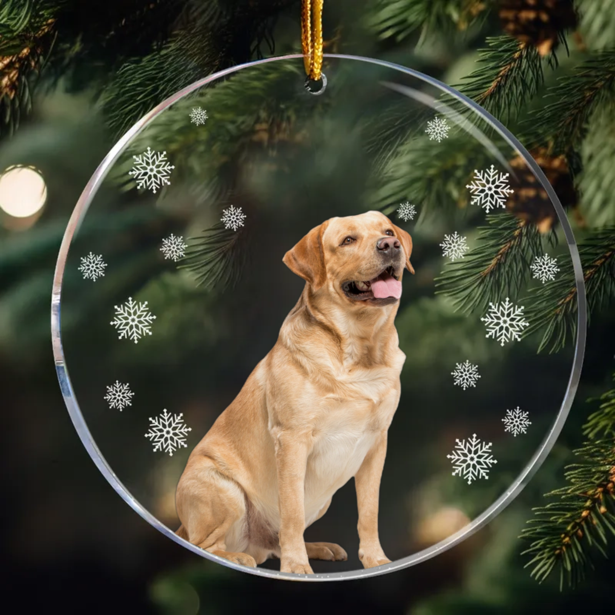 Personalisierte Weihnachtsdeko – Geliebter Freund