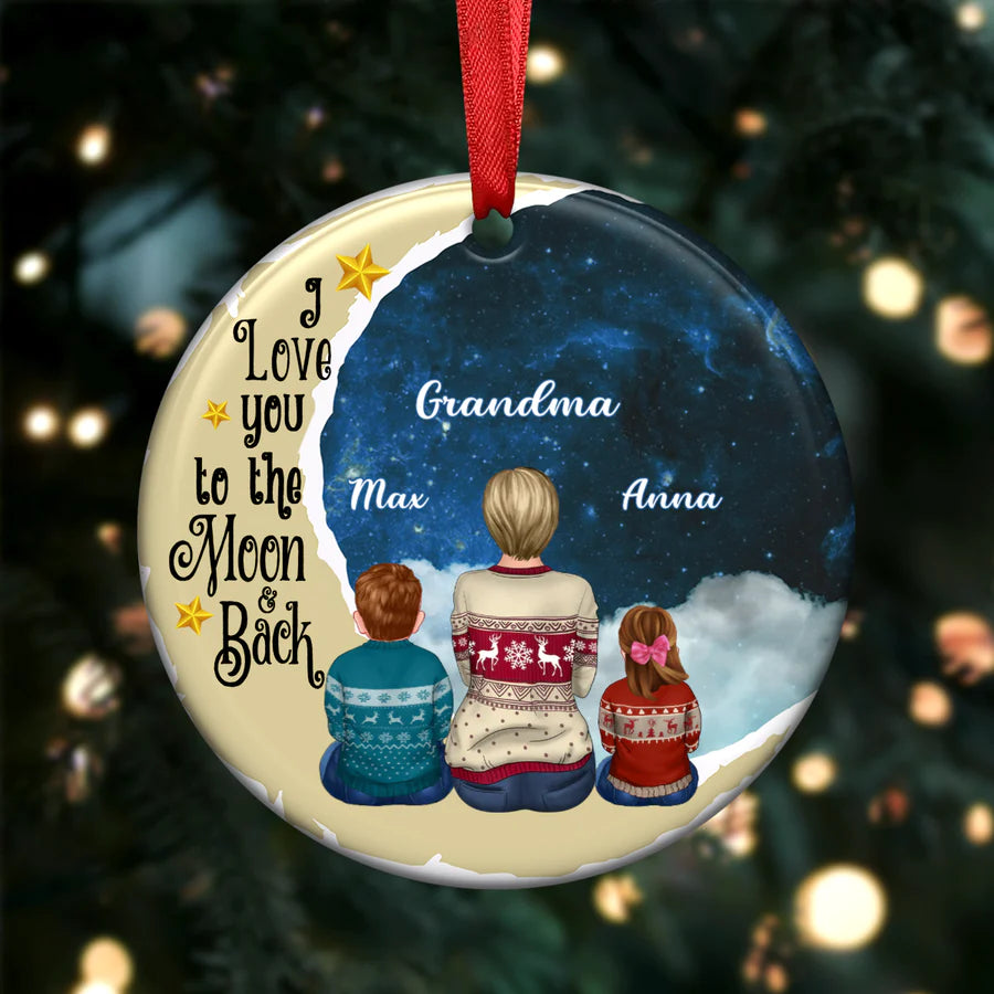 Personalisierter Weihnachtsschmuck – Oma