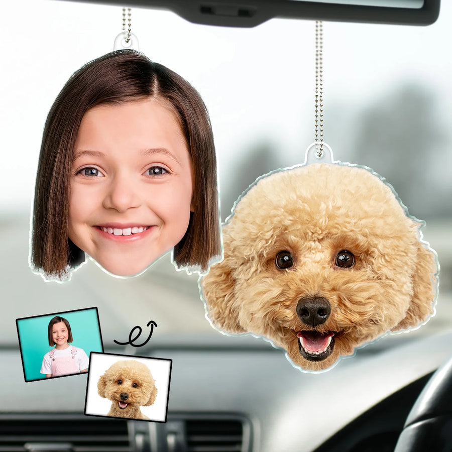 Personalisierter Fotoanhänger – Fotogesicht