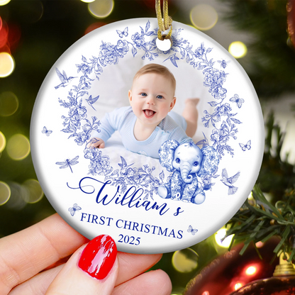Personalisierte Weihnachtsdeko – Babys erstes Weihnachten