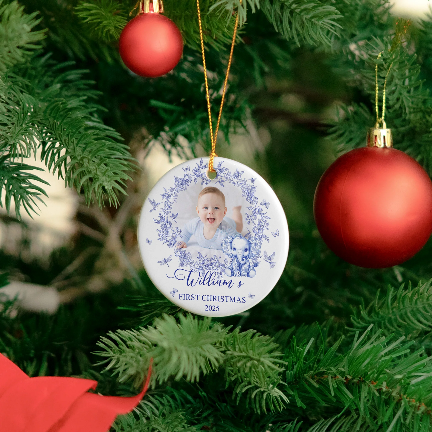 Personligt Julpynt - Bebisens första jul