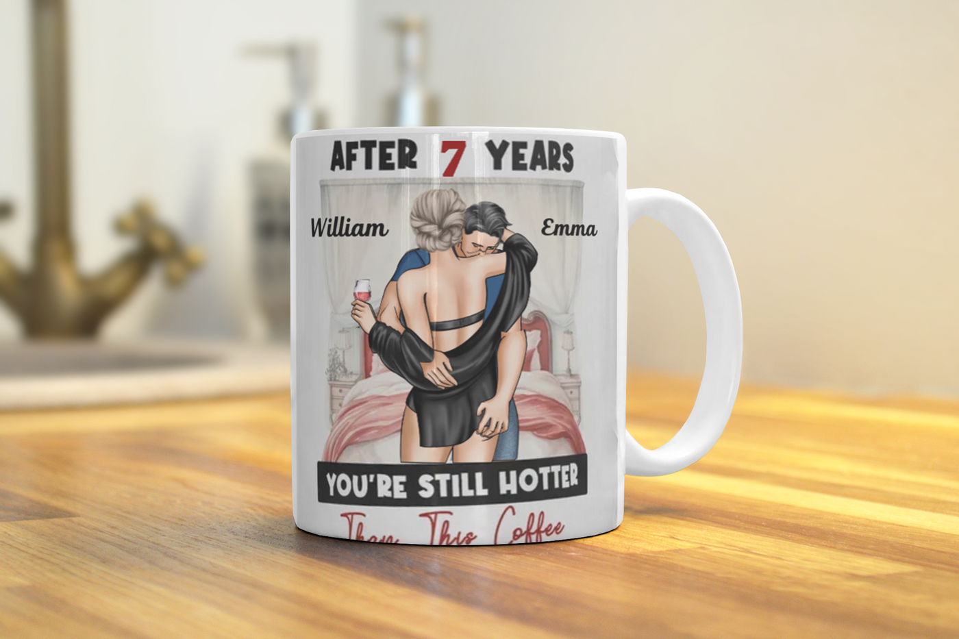 Personalisierte Tasse – Heißer als der Kaffee
