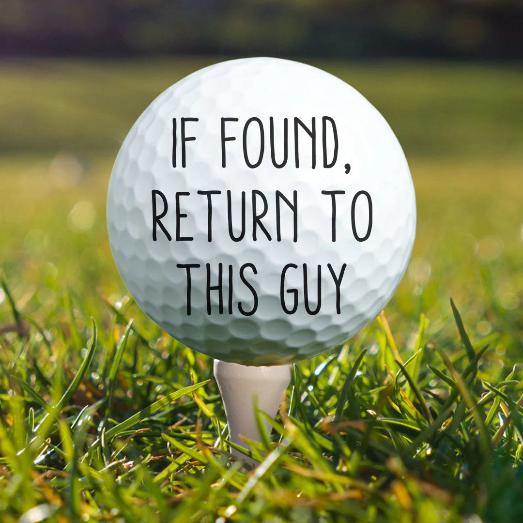 Personalisierter Golfball – Eigenes Foto