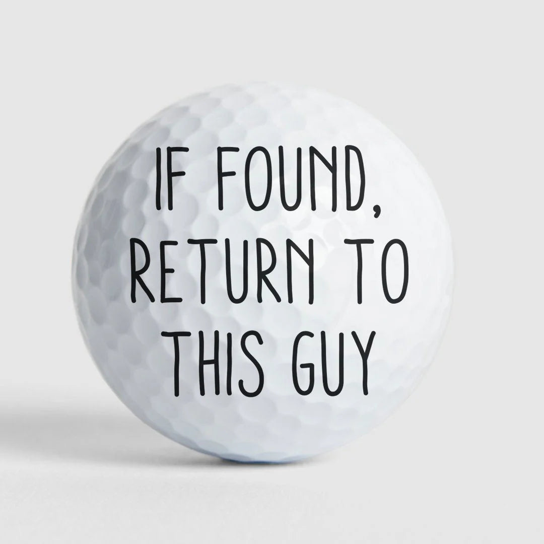 Personalisierter Golfball – Eigenes Foto