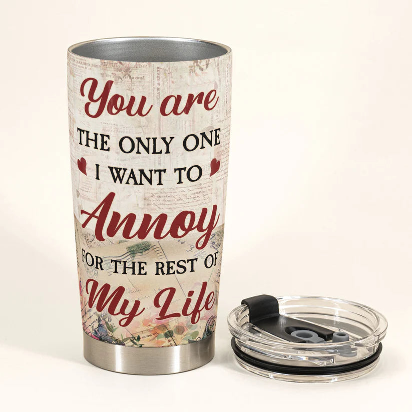 Personalisierter Thermobecher – I Love Annoying You