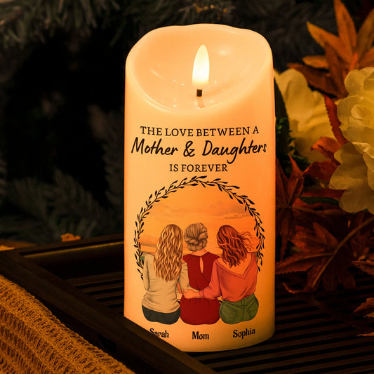 Personligt flamlöst LED - Kärlek mellan dotter och mor