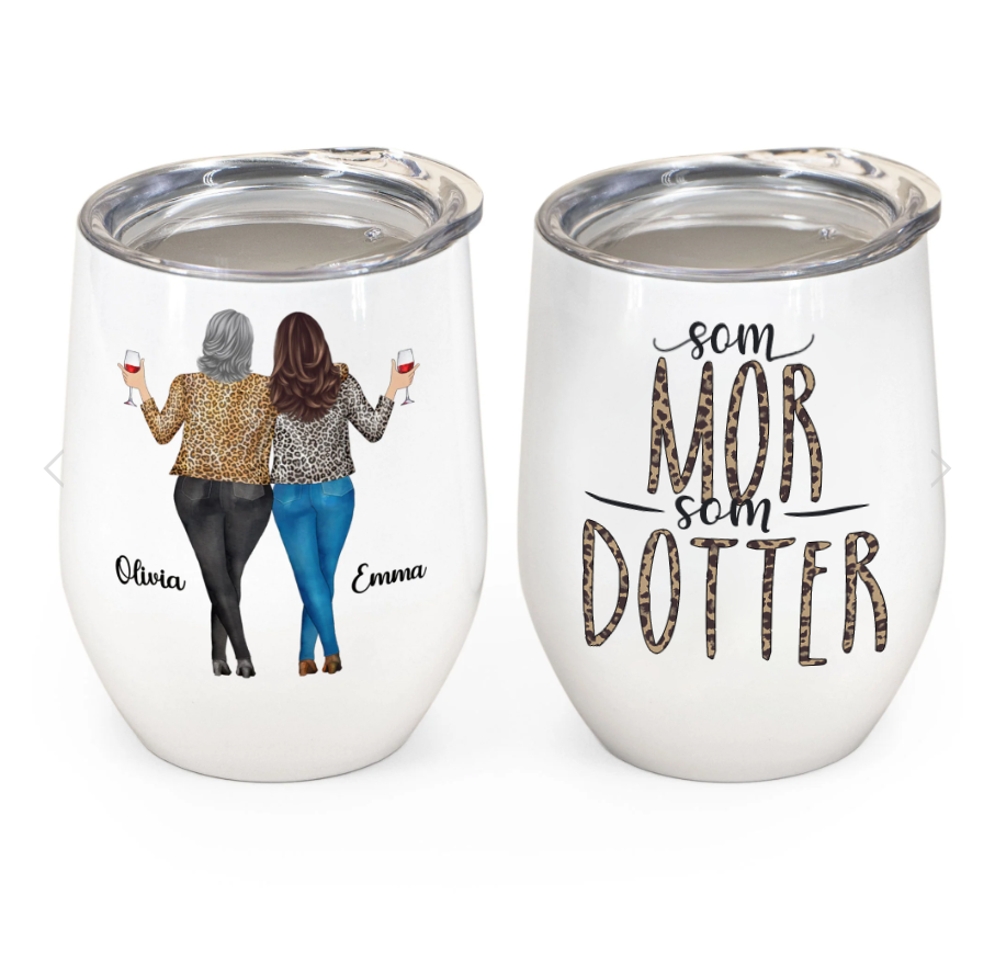 Wie die Mutter, so die Tochter – Personalisierter Thermobecher
